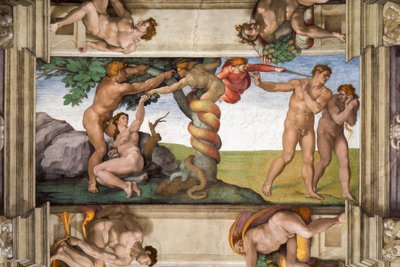 Expulsion from Paradise by Michelangelo Buonarroti